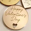 Estilo ins marcação Dia dos Namorados lábios de amor bolo de amor decoração feliz Dia dos Namorados decoração de bolo acrílica