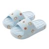 Sandalias de Mujer de Suela Gruesa con Estampado de Dibujos Animados Ruiliya para Casa Interior Antideslizantes Verano Nuevas Pantuflas al Por Mayor