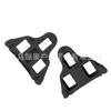 Juego de férulas para bicicleta tornillo de combinación zapatillas para ciclismo de carretera placa de cala para bicicleta tarjeta de bloqueo equipo de ciclismo