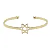 Versão coreana de pulseira aberta simples Europeia e Americana Joker Pulseira de letra inglesa pulseira de metal pulseira atacado