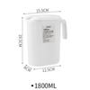 Jarra de Agua para Refrigerador Doméstico Estilo Japonés de Verano, Gran Capacidad, Resistente a Altas Temperaturas, Grado Alimenticio, con Acabado de Alta Gama