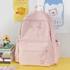 Mochilas para Meninas do Ensino Fundamental II e Ensino Médio, Mochilas Versáteis, Novo Estilo, Aparência Sofisticada, Grande Capacidade, Mochilas Leves