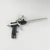 Pistola de espuma adhesiva totalmente metálica, pistola selladora de espuma de poliuretano sin limpieza, pistola especial para espuma adhesiva, fácil de limpiar
