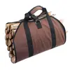 Bolsa para Cortar Leña Bolsa de Almacenamiento de Tela Oxford Bolsa Portátil para Almacenar Leña Bolsa Multifuncional para Almacenar Leña Venta al por Mayor