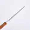 Herramientas de arcilla directas de fábrica mango de madera pequeño cuchillo de color para reparar escultura en arcilla manualidades cuchillo de tallado herramientas DIY