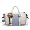 Bolsa de viaje para viajes cortos para mujer, ligera, elegante y versátil - se puede llevar cruzada o a mano. Gran capacidad, adecuada para deportes, entrenamiento, natación y actividades de fitness
