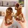 Sandalias de Verano Baotou para Niñas Zapatos de Princesa para Niñas Zapatos Infantiles 2025 Nuevo Verano Suela Suave Zapatos Infantiles Grandes