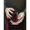 Pintura sin marco de Bruja Murciélago Casa Embrujada de Halloween Transfronteriza Pintura Decorativa para Sala de Estar Mural Más Vendido en Amazon Directo del Fabricante