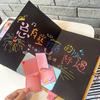Acordeón Creativo Plegable Página DIY Álbum de Fotos Set Adhesivo Pareja Día de San Valentín Confesión Compañeros de Clase Regalos Hechos a Mano
