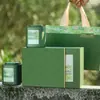 Nueva Caja de Empaque para Té Verde Caja Vacía para Té Longjing, Biluochun, Maojian, Paquete de 0.1 kg Caja de Regalo para Té con Taza de Té