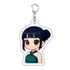 Llavero Acrílico Demon Slayer Colgante Transfronterizo Mochila Venta al por Mayor Regalo Grupo de Chicas Estudiantes Mercancía de Anime
