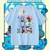 Cazador de Kpop Grupo Bruja Periférico Rumi Mirazoi Manga Corta para Hombre y Mujer Verano Nuevo Camiseta Casual Ropa