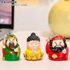 Estátua Guardiã do Zodíaco Chinês, Zhong Kui Deus da Riqueza, Decoração de Mesa de Bodhisattva, Adorno de Mesa Cultural e Criativo de Guan Yu Fofo