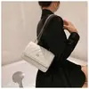 Bolso de Cadena Clásico Transfronterizo con Patrón Acolchado Bordado, Bolso de Mujer Estilo Chanel, Texturizado, Versátil, Moderno, Adecuado para el Trabajo, Bolso de Hombro Único y Cruzado