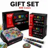 Marcadores Acrílicos Líquidos Directos, Plumas de Graffiti de Colores Apilables, Amplia Gama de Colores, Arte Estudiantil, Plumas de Dibujo con Punta Suave para Manualidades Infantiles
