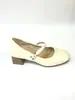 2866 Sapatos Femininos Baixos Couro Macio Solado Macio Confortáveis Salto Médio Sapatos para Mulheres de Meia-Idade e Idosos O Ano Todo Sapatos de Couro para Mulheres de Meia-Idade e Idosos