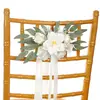 Flores Decorativas Artificiais Criativas para Encostos de Cadeiras de Casamento, Flores para Retrovisor de Carro de Casamento Maçanetas de Porta, Decorações de Flores Artificiais Multiúso para DIY