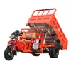 Motocicleta de Tres Ruedas a Gasolina de Carga con Cinco Ruedas, Motor Delantero, Refrigeración por Agua, Autodescargable, Eje Central León Dorado, Triciclo de Servicio Pesado