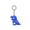 Directo del fabricante: Llaveros de dinosaurios jurásicos, Figuras moldeadas de PVC, Llaveros DIY y Llaveros para mochilas infantiles