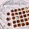 Otoño e Invierno Más Vendidos Diamante de Imitación de Cristal K9 Maillardka 10mm Cuadrado Grueso Fondo Puntiagudo Diamante Accesorios para Uñas