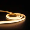 Tira de Luces LED para Iluminación de Línea de Techo en Casa 220V Impermeable para Exteriores Proyecto Tira de Luz Flexible Cob para Exteriores Regulable