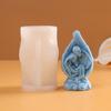 Novo Molde de Vela Transfronteiriço DIY Resina Vela Perfumada Familiar Casa de Palha Molde de Silicone