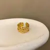 Serie Costera Inspirada en Vacaciones Estilo Francés, Pulsera y Anillo Trenzados de Metal de Alta Resistencia, Ajustable, Sencillo, Versátil, Pulsera de Moda