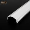 Perfil de extrusión de PC policarbonato accesorios para escáner perfil de arco de flexión de plástico extrusión resistente al desgaste