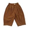 Pantalones de pana para niños de otoño, estilo nuevo para niños y niñas, pantalones rectos casuales retro, pantalones versátiles para bebé de primavera y otoño