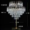 Adereços de Casamento Suporte de Flor de Gelo de Cristal Decoração da Mesa Principal Suporte de Flores para Mesa do Salão de Casamento Vaso Europeu Ornamentos de Ferro