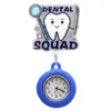 Lindo Dibujo Animado Brillante Elástico Pinza para Insignia de Enfermera Doctor Reloj de Bolsillo de Hospital Reloj de Pecho Pinza Telescópica Reloj para Colgar