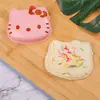 Molde para Sanduíche DIY Cortador de Pão Desenho Animado Cortador de Torrada Carro Urso Coelho Gato Molde de Pão Molde Bento Pão