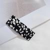 Estampado de leopardo a la moda ~ Clip BB para niña que combina con todo Clip para el cabello retro de cebra Clip para flequillo Clip para el cabello Accesorios para el cabello de celebridad de Internet