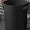Cesta de Papel de Venta Directa con Doble Juego de Cubos de Basura Domésticos de Gran Capacidad, Nuevo Estilo Diseño Retro Madera para Cocina y Sala de Estar