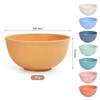 Amazon Explosiones Tazón de Paja de Trigo Taza Plato Vajilla Juego de Tres Piezas para el Hogar Tazón para Arroz Plato Taza para Bebidas Juego de Vajilla