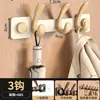 Colgador para puerta, perchero sin taladro, colgador de ropa montado en la puerta del dormitorio, estante de almacenamiento para ropa y bolsos para colgar en la puerta
