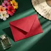 Sobre Engrosado de Papel Especial con Patrón de Árbol, Felicitación de Cumpleaños Vintage en Relieve, Carta de Invitación de Negocios Rígida, Bolsa para Documentos, Papel de Arte