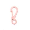 Anillo Abierto de Primavera Colorido Pintado Llavero con Cierre de Langosta Accesorios Hebilla de Bolso Juguete de Cuentas Hebilla para Colgar Muñeca