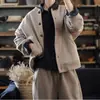 Chaqueta Cardigan de Invierno Gruesa con Forro de Polar para Mujer Sudadera de Polar con Chaqueta de Béisbol Nueva Ropa de Abrigo Top para Mujer