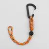 Cross-border Novo gancho tático ao ar livre mochila montanhismo fivela pendurada acampamento emergência guarda-chuva corda pendurado chaveiro anti-perda