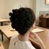 Pinza de Estrella con Agarre de Malla de Doble Cara Pinza de Tiburón para la Parte Trasera de la Cabeza Lazo para el Cabello de Princesa de Escape para Mujer Adorno para la Cabeza