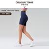 Shorts de Yoga Zhenle Lycra Talla Única para Mujer, Pantalones Fitness de Tres Puntos con Línea T Sensación Desnuda, Elásticos Ajustados Yoga Ciclismo