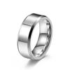 Anillo Brillante de Acero de Tungsteno Estilo Europeo y Americano Neutro, Anillos Sencillos y de Alta Gama para Parejas, Tungsteno Dorado, Joyería Resistente a los Arañazos y que No se Desvanece