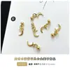 Colgante Popular de Corazón de Cuervo Cruzado Transfronterizo Joyería para Uñas Estrella Luna Mariposa Diamante para Uñas Portátil Pequeños Accesorios
