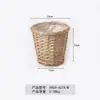 Macetas de Mimbre Estilo Pastoral, Cestas Decorativas de Flores Tejidas a Mano, Plantas Suculentas, Macetas Creativas, Cestas de Flores Personalizadas para Balcón