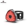 Luz trasera inteligente BK840 recargable por USB para bicicleta con sensor de gravedad y frenado inteligente, luz de advertencia de seguridad para bicicleta de montaña