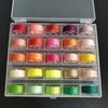 Amazon 50 colores opcionales línea inferior comercio exterior color fijo caja de hilos 402 hilo de poliéster máquina de coser doméstica hilo de carrete de color
