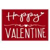 Nuevo Individual de Enano de San Valentín Fiesta Navideña Mesa Decorativa Aislamiento Coaster Mantel Individual para Mesa de Cocina para el Hogar Venta al por Mayor