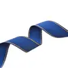 Cinta de sarga colorida de doble cara Accesorios para ropa Hecho a mano Regalos DIY Lazo de rayas retro Cinta tejida