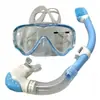 Gafas de Buceo, Set de Snorkel, Máscara de Snorkel Completamente Seca, Gafas de Buceo Antiniebla para Natación Infantil Amazon